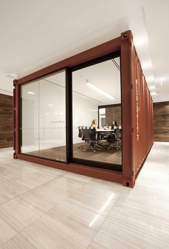 Shipping container office