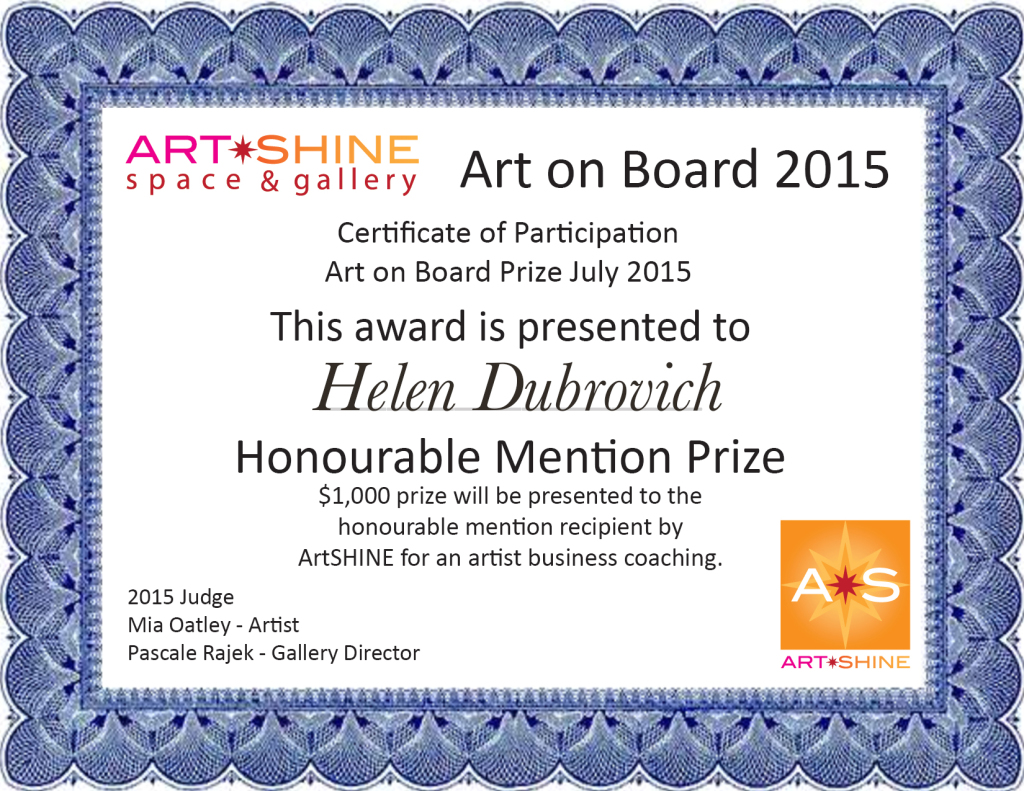 Art on Board-Honourable-Helen